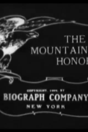 Poster de Curta The Mountaineer's Honor (1909)