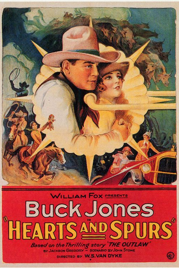 Poster de Filme Corações e Esporas (1925)
