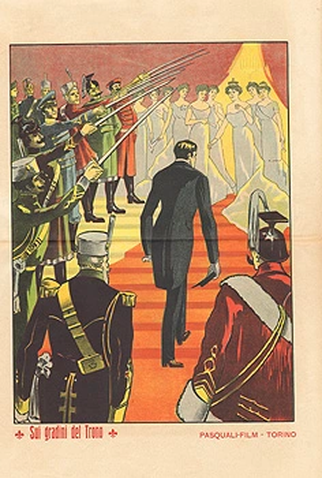 Poster 2 de Filme Sui Gradini del Trono (1912)
