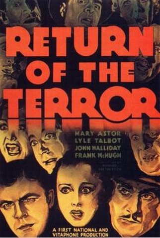 Poster 1 de Filme A Volta do Terror (1934)