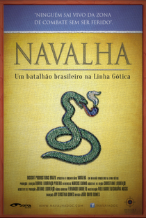 Navalha - Um Batalhão Brasileiro na Linha Gótica - Poster / Capa / Cartaz - Oficial 2