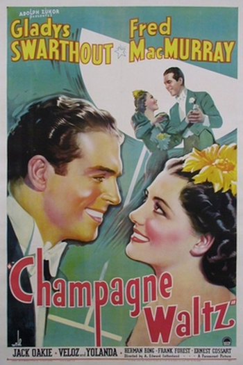 Poster de Filme Valsa da Champanha (1937)