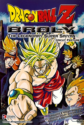 Dragon Ball Z 8: Broly, o Lendário Super Saiyajin - 6 de Março de 1993