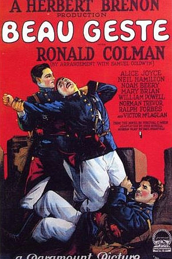 Poster de Filme Beau Geste (1926)