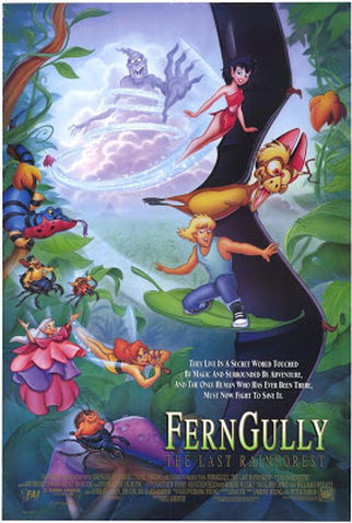 Poster 3 de Filme Ferngully - As Aventuras de Zack e Crysta na Floresta Tropical (1992)