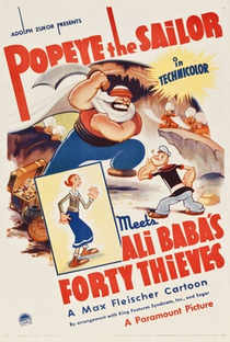 Popeye e Ali Babá e os 40 Ladrões - Poster / Capa / Cartaz - Oficial 1