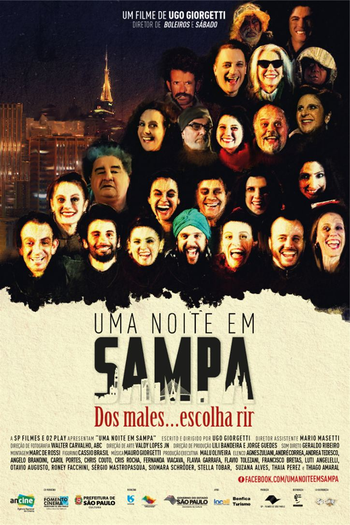 Poster de Filme Uma Noite em Sampa (2016)