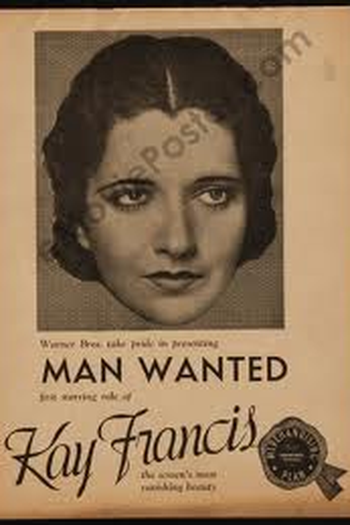Poster de Filme Precisa-se de um Homem (1932)
