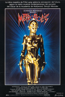 Giorgio Moroder Presents Metropolis - Poster / Capa / Cartaz - Oficial 1