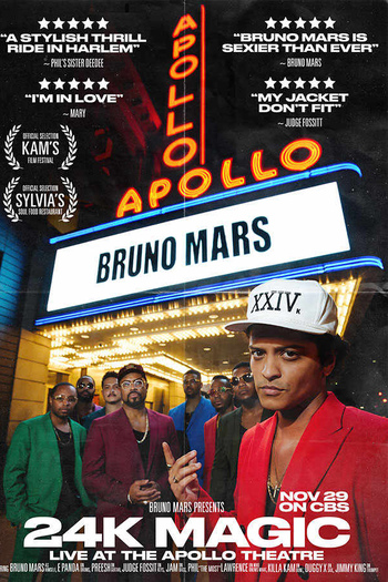  de TV Bruno Mars: 24K Magic Live at the Apollo (2017)