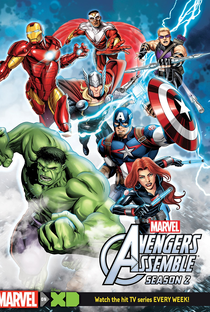 Os Vingadores Unidos (2ª Temporada) - Poster / Capa / Cartaz - Oficial 3