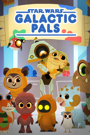 Poster de Franquia Star Wars Galactic Pals (2022)