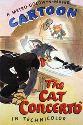  de Curta Tom & Jerry - Concerto para Gato e Piano (1947)