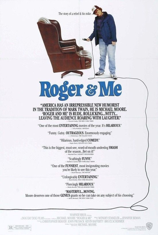 Poster 2 de Filme Roger e Eu (1989)