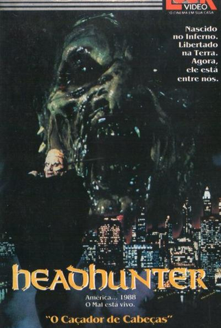 Poster 2 de Filme O Caçador de Cabeças (1988)