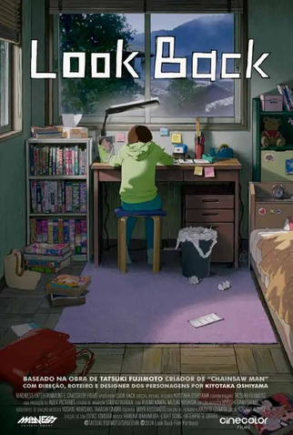 Poster 2 de Filme Look Back (2024)