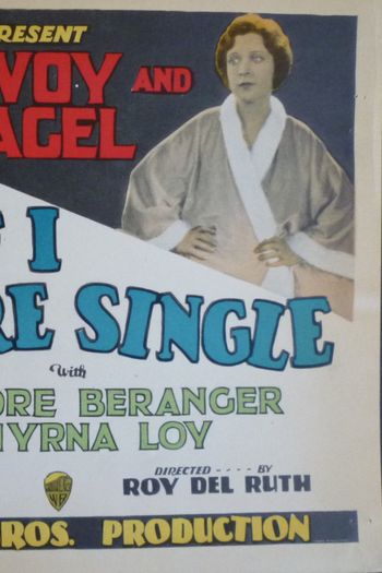 Poster de Filme Se Eu Fosse Solteiro (1927)