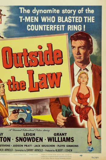Poster de Filme Fora da Lei (1956)