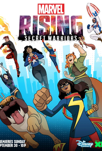 Marvel Rising: Guerreiros Secretos - Poster / Capa / Cartaz - Oficial 1
