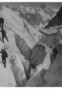 Chamonix: la mer de glace. Descente. (Chamonix: la mer de glace. Descente.)