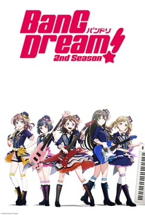 BanG Dream! 2ª Temporada - Poster / Capa / Cartaz - Oficial 1
