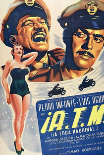 A.T.M.: ¡¡A toda máquina!!  - Poster / Capa / Cartaz - Oficial 1
