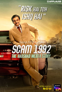 Scam 1992: The Harshad Mehta Story (1ª Temporada) - Poster / Capa / Cartaz - Oficial 1