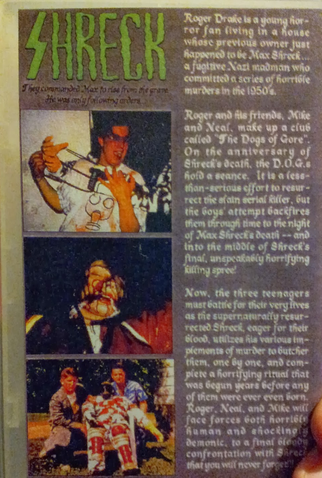 Poster 4 de Filme Shreck (1990)