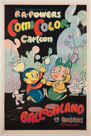 Poster de Curta Terra dos Balões (1935)