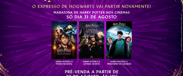 Cinemark abre pré-venda para 'Maratona Harry Potter'