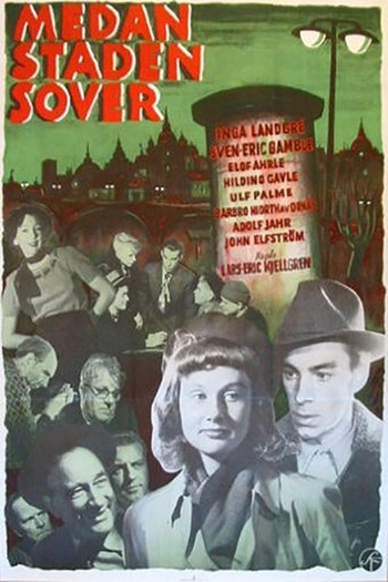 Poster de Filme Enquanto a Cidade Dorme (1950)