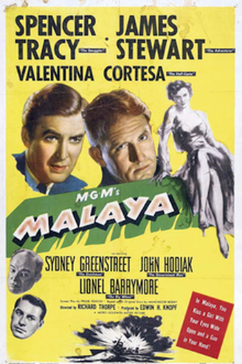 Poster de Filme Malaia (1949)