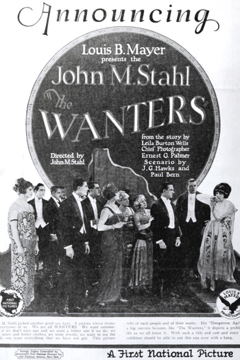 Poster de Filme The Wanters (1923)