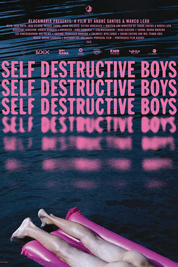 Poster de Curta Self Destructive Boys (2018)