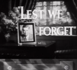 Lest We Forget