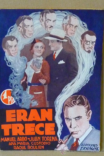 Poster de Filme Eram treze (1931)