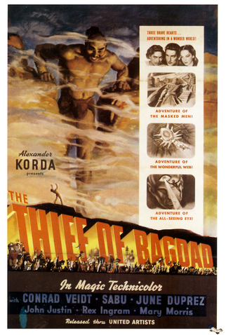 Poster 4 de Filme O Ladrão de Bagdá (1940)