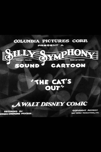  de Curta The Cat's Out (1931)