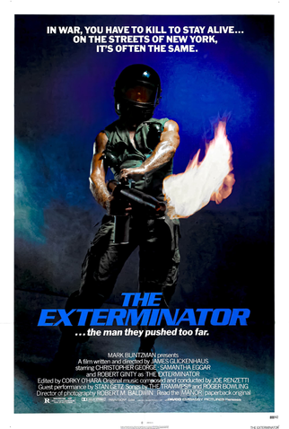 Poster 4 de Filme O Exterminador (1980)