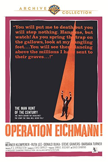  de Filme Eichmann, Assassino Número 1 (1961)