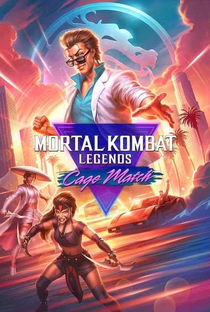 Mortal Kombat Legends: Cage Bom de Briga - Poster / Capa / Cartaz - Oficial 2