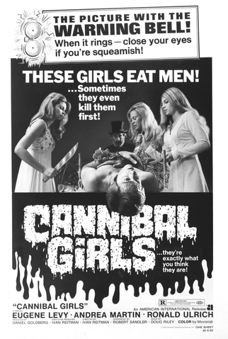 Poster 6 de Filme Cannibal Girls (1973)