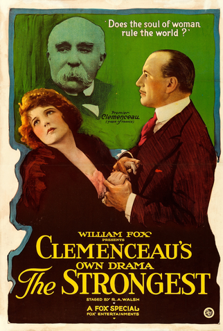Poster 1 de Filme The Strongest (1920)