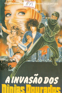 A Invasão dos Ninjas Dourados - Poster / Capa / Cartaz - Oficial 1