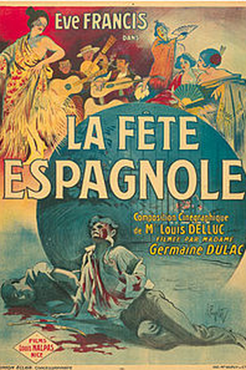 Poster de Curta A festa espanhola (1920)