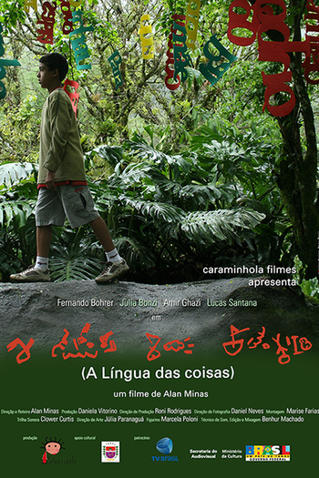 Poster de Curta A Língua das Coisas (2010)