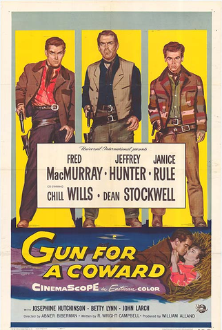 Poster 1 de Filme Arma para um Covarde (1956)