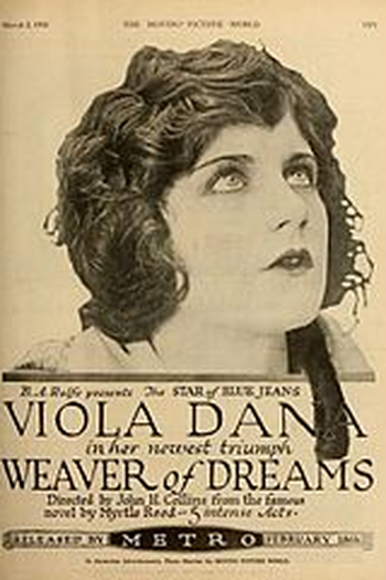 Poster de Filme A Weaver of Dreams (1918)