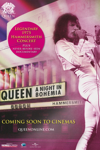Poster de Filme QUEEN - A NIGHT IN BOHEMIA (2016)