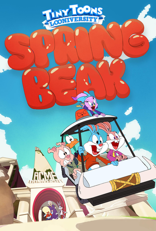 Poster 1 de Filme Tiny Toons Looniversidade: Férias da Primavera (2024)